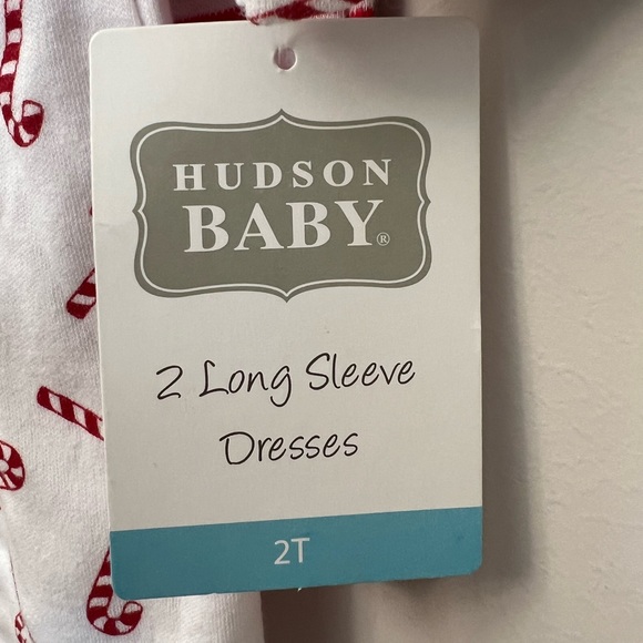 NWT 2-pack holiday dresses, size 2T - Picture 4 of 5